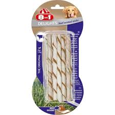 8in1 Delights Sticks Biftekli Ödül Kemiği 3'lü 75 G 8in1 Delights Sticks Biftekli Ödül Kemiği 3'lü 75 G