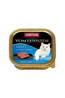 ANİMONDA VOM FEİNSTEN SOMONLU VE KARİDESLİ YETİŞKİN KEDİ KONSERVESİ 100G