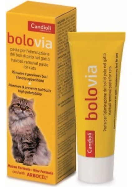 Candioli Bolovia Pasta Kedi Için Tamamlayıcı Yem 50GR. (Kedi Maltı) Candioli Bolovia Pasta Kedi Için Tamamlayıcı Yem 50GR. (Kedi Maltı)
