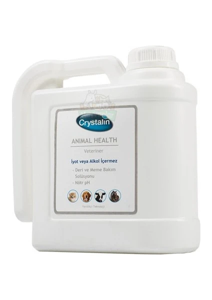 Crystalin Animal Health Yara Temizleme Antiseptiği 5 lt