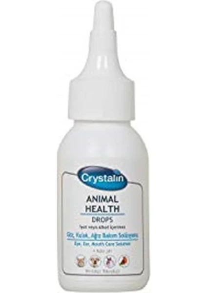Crystalin Marka: Kedi Köpek Için Göz, Kulak ve Ağız Bakım Solüsyonu 50 ml K Crystalin Marka: Kedi Köpek Için Göz, Kulak ve Ağız Bakım Solüsyonu 50 ml K