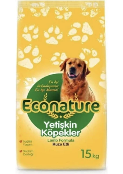 Econature Kuzulu Yetişkin Köpek Maması 15 Kg Econature Kuzulu Yetişkin Köpek Maması 15 Kg
