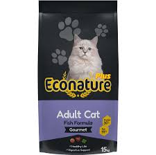 ECONATURE PLUS YETİŞKİN GURME KURU KEDİ MAMASI (ADULT CAT) 15KG