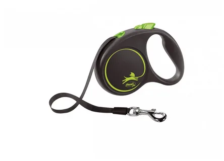 FLEXİ BLACK DESİGN M BEDEN YEŞİL 5MT ŞERİT TASMA