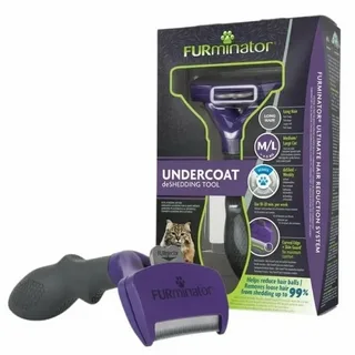 FURMİNATOR KEDİ TARAĞI - UZUN TÜYLÜ KEDİLER İÇİN - L