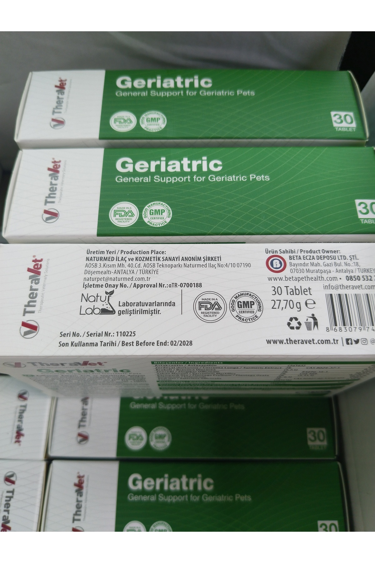 Gerıatrıc Tablet Tharevet Yeşil