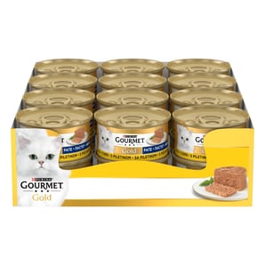GOURMET GOLD KIYILMIŞ TAVUKLU YAŞ KEDİ MAMASI 85GR GOURMET GOLD KIYILMIŞ TAVUKLU YAŞ KEDİ MAMASI 85GR