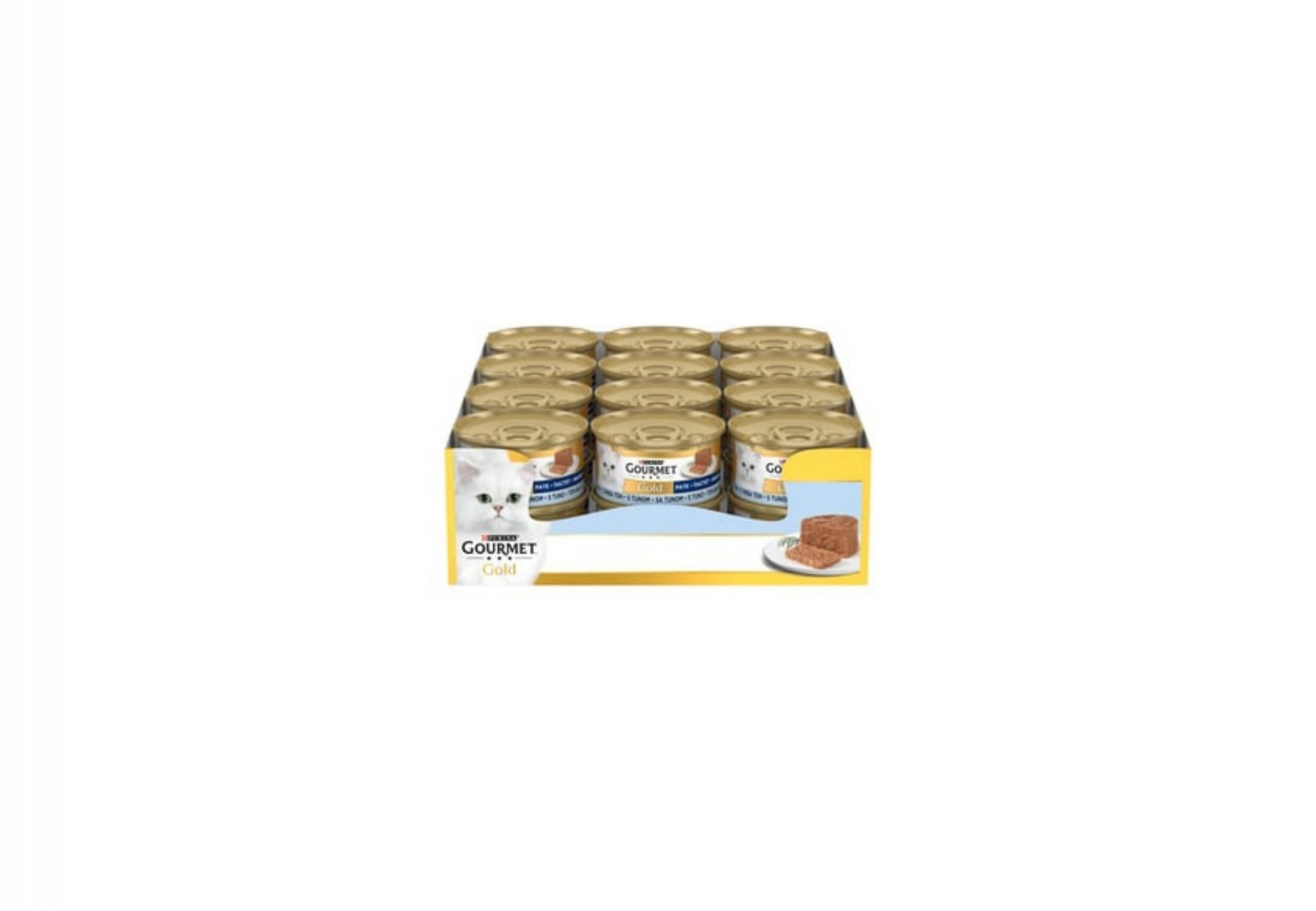GOURMET GOLD KIYILMIŞ TON BALIKLI KEDİ KONSERVESİ 85GR GOURMET GOLD KIYILMIŞ TON BALIKLI KEDİ KONSERVESİ 85GR