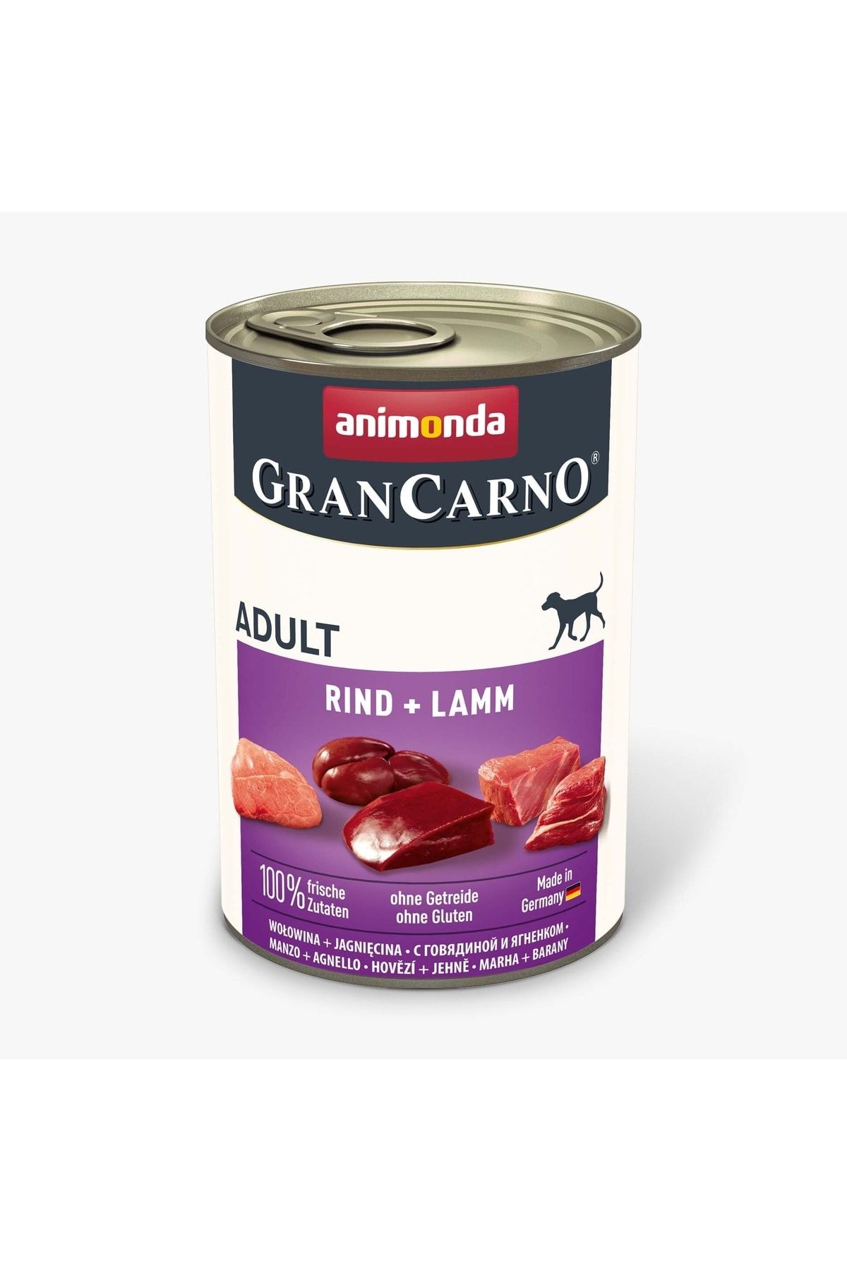 Grancarno Sığır Ve Kuzu Etli Köpek Konservesi 12 Adet X 400 gr