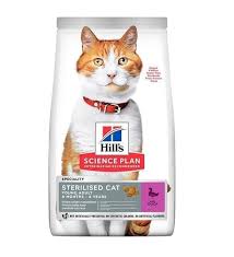 HİLL'S SP ÖRDEKLİ KISIRLAŞTIRILMIŞ YETİŞKİN KEDİ MAMASI 3KG HİLL'S SP ÖRDEKLİ KISIRLAŞTIRILMIŞ YETİŞKİN KEDİ MAMASI 3KG