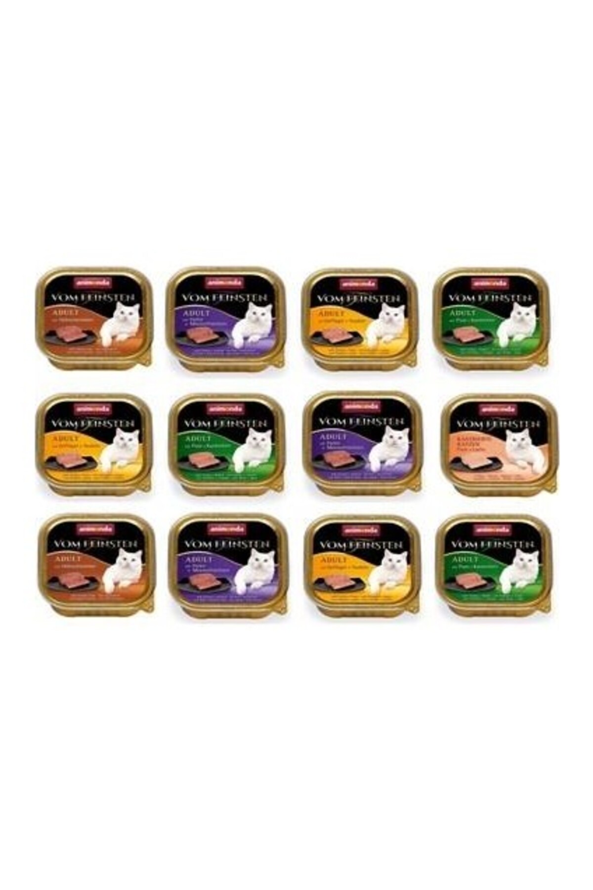 Kedi Yaş Maması 100 gr x 24 Adet Karışık Kedi Yaş Maması 100 gr x 24 Adet Karışık