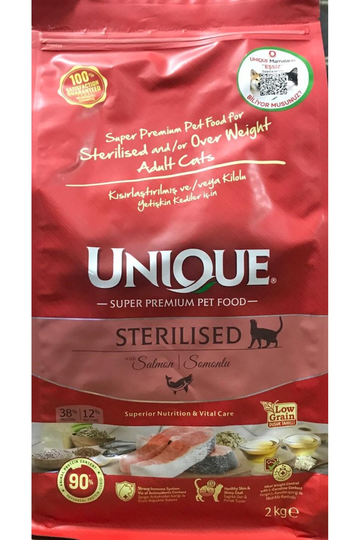 Kısırlaştırılmış Kedi Maması Somonlu 1.5 kg Kısırlaştırılmış Kedi Maması Somonlu 1.5 kg