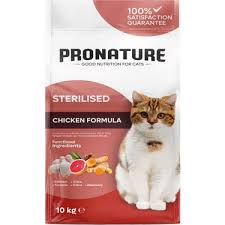 PRONATURE KISIRLAŞTIRILMIŞ YETİŞKİN KEDİ MAMASI (WEİGHT PROTECT) TAVUK ETLİ VE PİRİNÇLİ 10 KG PRONATURE KISIRLAŞTIRILMIŞ YETİŞKİN KEDİ MAMASI (WEİGHT PROTECT) TAVUK ETLİ VE PİRİNÇLİ 10 KG