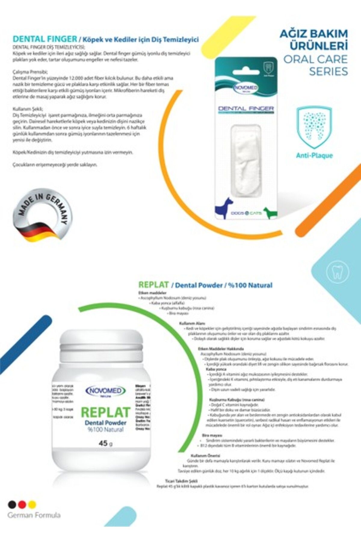 -replat Kedi Ve Köpek Ağız Kokusu Engelleyici Ağız Ve Diş Tartar Önleyici - 45 gr