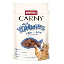 ANİMONDA CARNY MEAT TAVUK ETLİ VE SOMONLU ETLİ KEDİ ÖDÜL MAMASI 50G