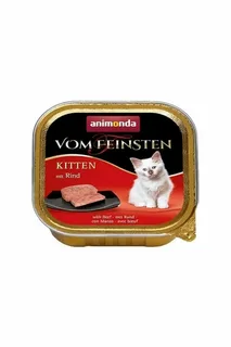 ANİMONDA VOM FEİNSTEN BİFTEKLİ YAVRU KEDİ KONSERVESİ 100G