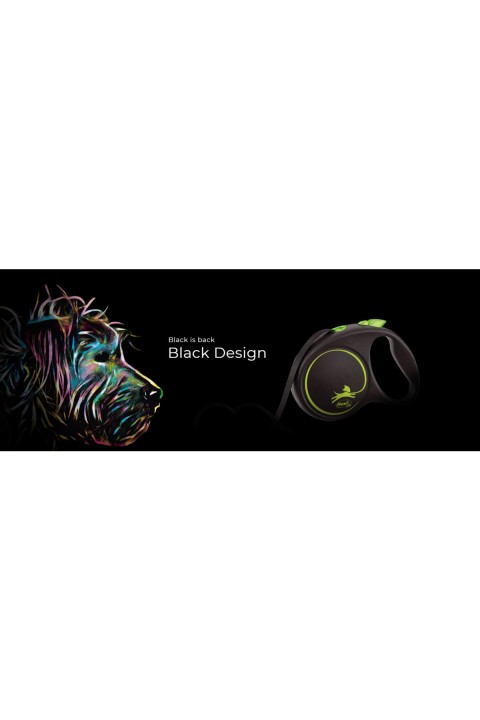 Black Design Şerit Uzayan Tasma
