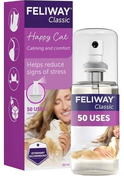 Feliway Classic Kediler Için Sakinleştirici Sprey 60 Ml.