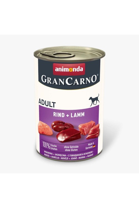 Grancarno Sığır Ve Kuzu Etli Köpek Konservesi 12 Adet X 400 gr