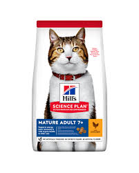 HİLL'S SP TAVUKLU +7 YAŞLI KEDİ MAMASI 1.5KG