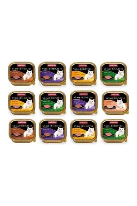 Kedi Yaş Maması 100 gr x 24 Adet Karışık