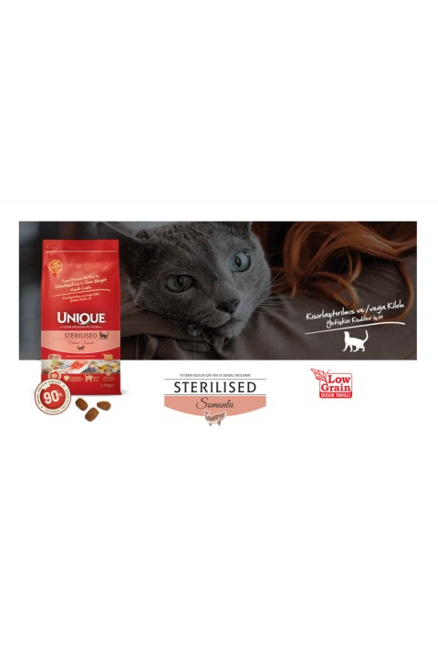 Kısırlaştırılmış (Sterilised) Kedi Maması Somonlu 1,5 Kg EN10061074889