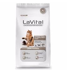LAVİTAL KUZU ETLİ KISIRLAŞTILMIŞ (STERİLİSED)  YETİŞKİN KEDİ MAMASI 12KG
