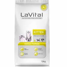 LAVİTAL SOMONLU YAVRU KEDİ MAMASI 12KG