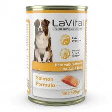 LAVİTAL YETİŞKİN YAŞ KÖPEK MAMASI (ADULT) SOMONLU 395GR