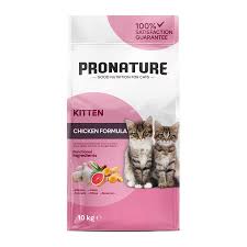 PRONATURE YAVRU KEDİ MAMASI (DAİLY GROWTH) TAVUK ETLİ VE PİRİNÇLİ 10 KG