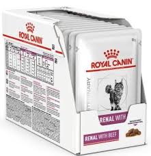 ROYAL CANİN CAT RENAL POUCH YAŞ MAMA BİFTEKLİ 12X85G