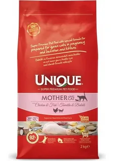 UNIQUE CAT MOTHER & BABY TAVUKLU VE BALIKLI 2KG