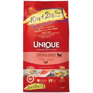 UNIQUE CAT STERİLİSED SOMONLU 10+2KG