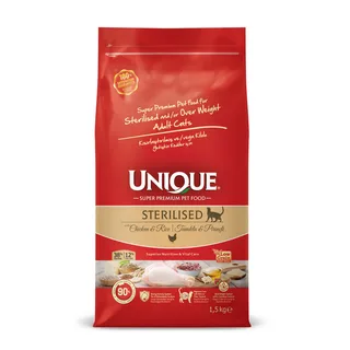UNIQUE CAT STERİLİSED TAVUKLU 1,5KG