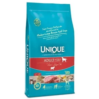 UNIQUE DOG ADULT MEDİUM & LARGE KUZULU 3KG