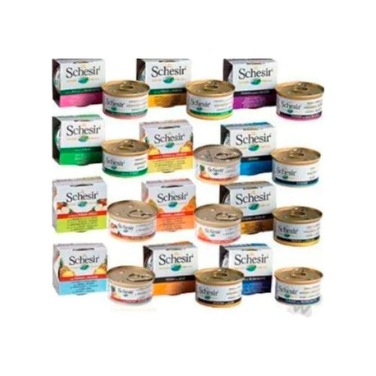 Schesir Karışık Konserve Yetişkin Kedi Maması 24 x 85 G