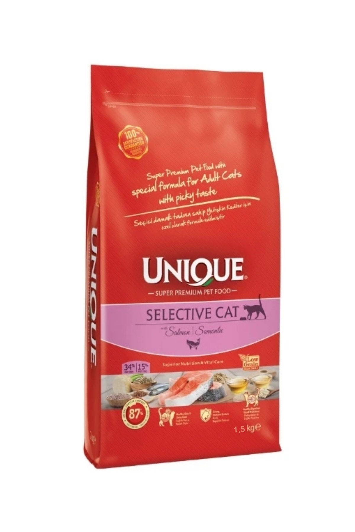 Selective Cat Somonlu Yetişkin Kedi Maması 1,5 kg Selective Cat Somonlu Yetişkin Kedi Maması 1,5 kg