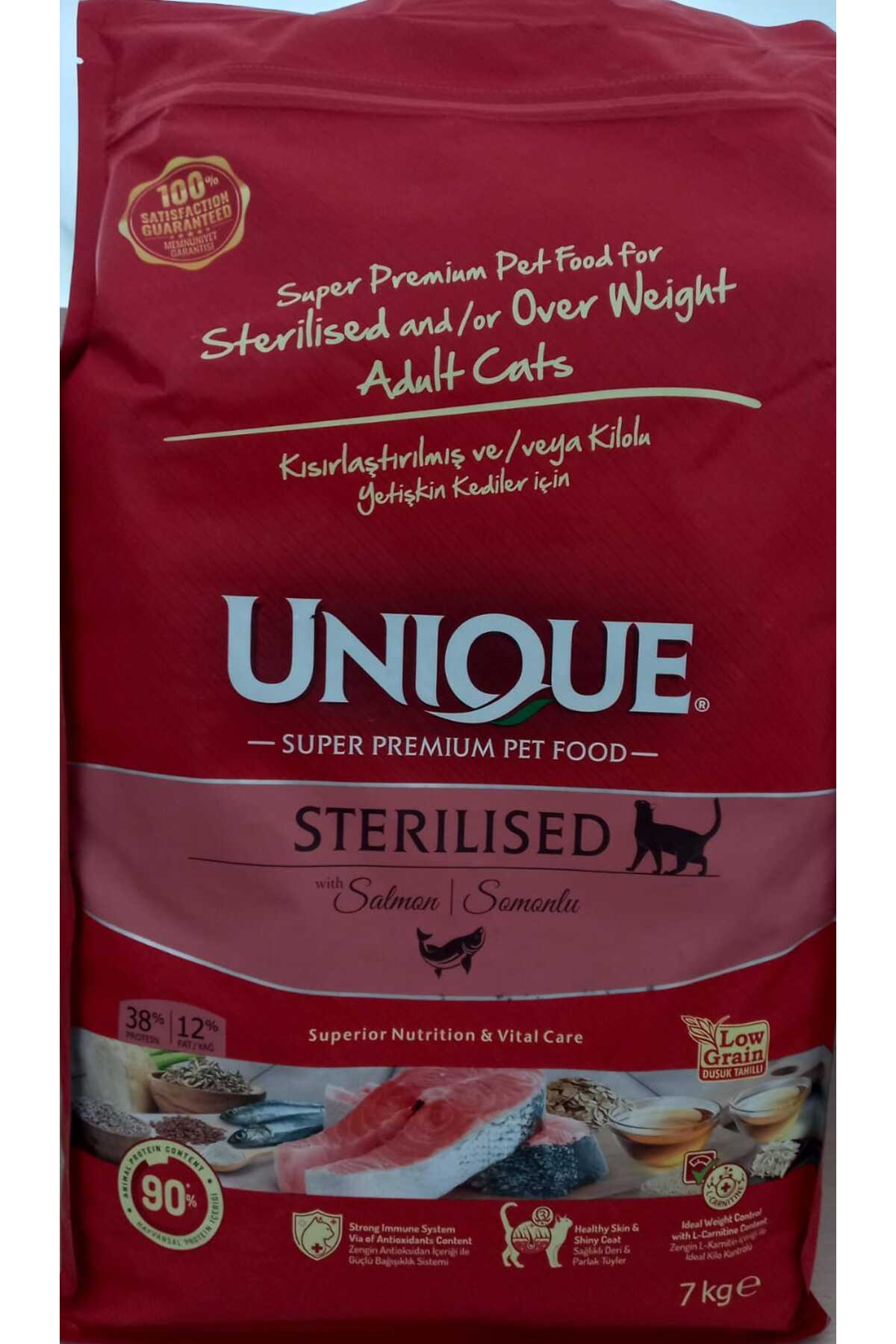 Somonlu Kısırlaştırılmış Kedi Maması 7 Kg Somonlu Kısırlaştırılmış Kedi Maması 7 Kg