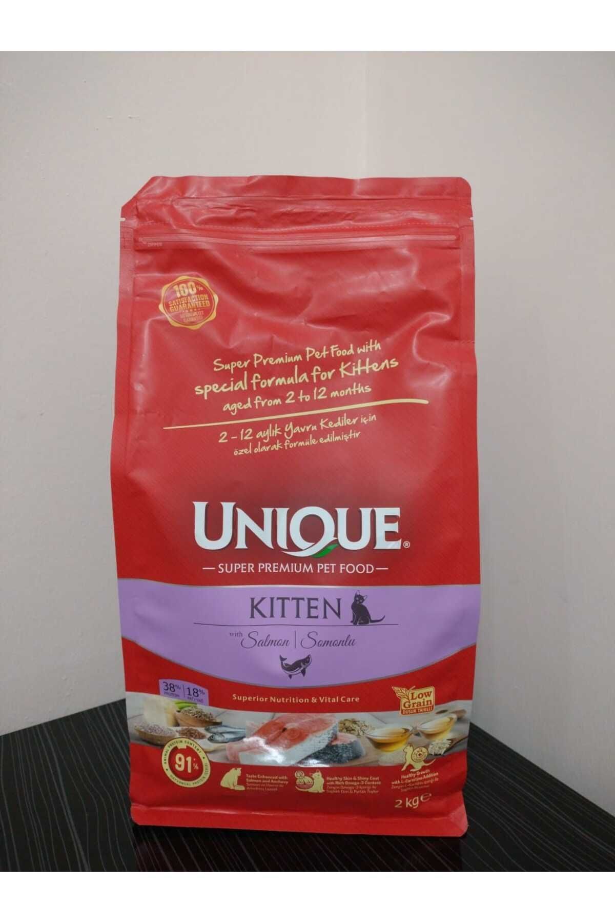 Unıque Somonlu Yavru Kedi Maması 2 Kg
