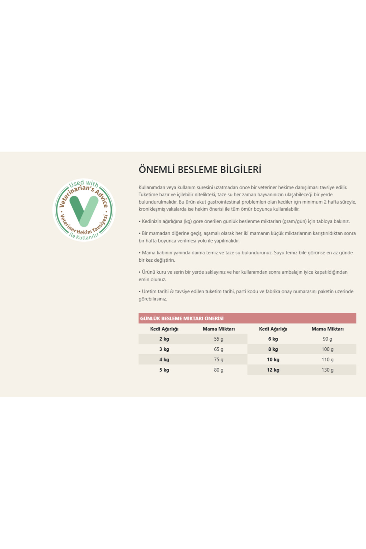 Vet Diet Gastrointestinal Kedi Maması 1,5 Kg