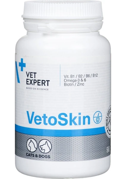 Vet Expert Veto Skin 90 Tablet Vet Expert Veto Skin 90 Tablet