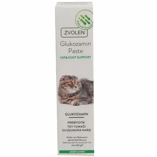 ZVOLEN GLUKOZAMİN EKLEM VE KEMİK SAĞLIĞI KEDİ MACUNU 100 ML ZVOLEN GLUKOZAMİN EKLEM VE KEMİK SAĞLIĞI KEDİ MACUNU 100 ML